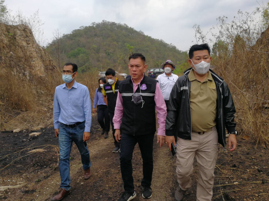 ที่ปรึกษารัฐมนตรีฯสุชาติ และคณะลงพื้นที่ราชบุรี กาญจนบุรี เพื่อรับฟังปัญหาและอุปสรรคในการพัฒนาพื้นที่ศักยภาพแร่ควอตซ์ในเชิงพาณิชย์