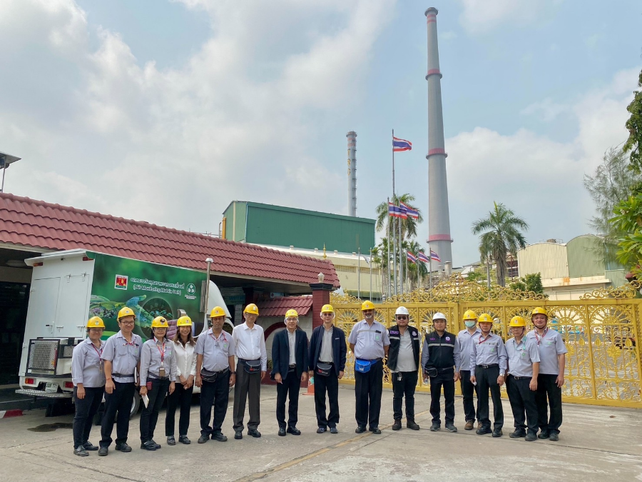 ผู้ตรวจราชการฯ ศุภกิจ ลงพื้นที่ตรวจติดตามผลการปรับปรุงโรงงานของบริษัท ไทยเรยอน จำกัด (มหาชน)