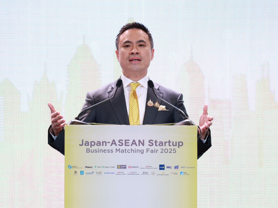 รัฐมนตรีฯ เอกนัฏ เปิดงาน Japan-ASEAN Startup หนุนอุตสาหกรรมใหม่ สร้างสมดุลพร้อมรับมือการเปลี่ยนแปลง