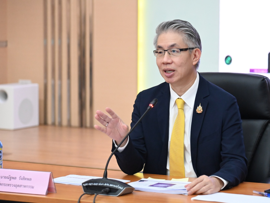 ปลัดฯณัฐพล นำทีม ก.อุตฯ ถกจัดทำร่าง Flagship Project ปี 2570 ขับเคลื่อนอุตสาหกรรมไทย