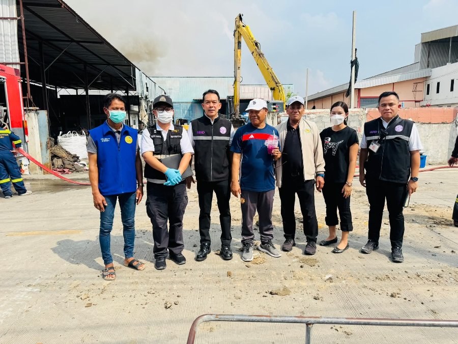 เปิดโปงกลางกองเพลิง! โรงงานโลหะบางพลีถูกต่างชาติแอบใช้ผลิตยางรีเคลม “เต็มเหนี่ยว