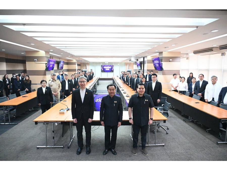 ปลัดฯ ณัฐพล นำทีมผู้บริหารสวัสดีปีใหม่ 2569 รมช. ยศสิงห์