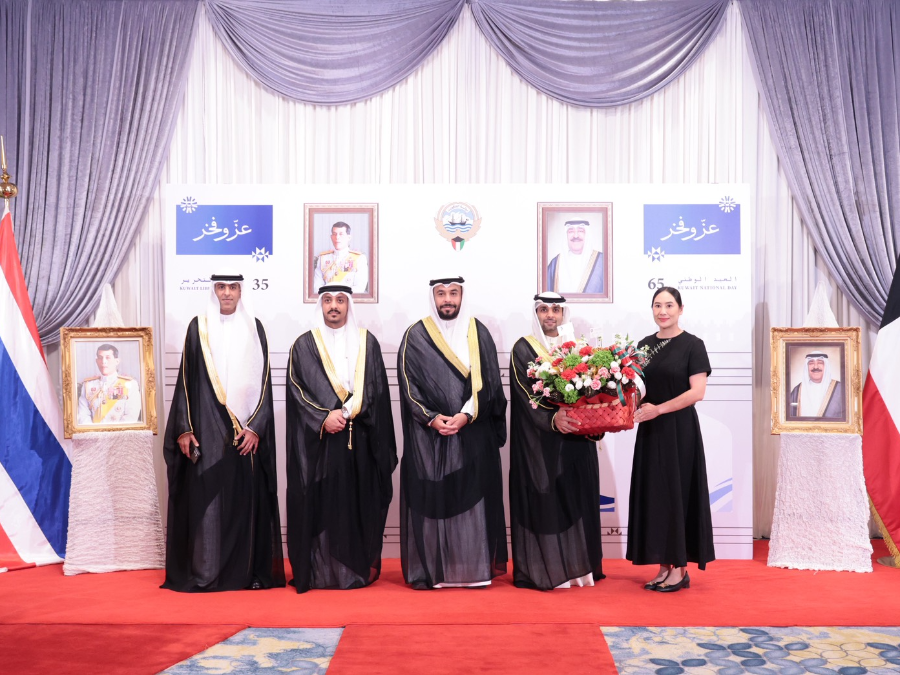 ที่ปรึกษาฯ พลอยลภัสร์ ร่วมเป็นเกียรติในงานเลี้ยงรับรองฉลองวันชาติรัฐคูเวต ครบรอบ 65 ปี