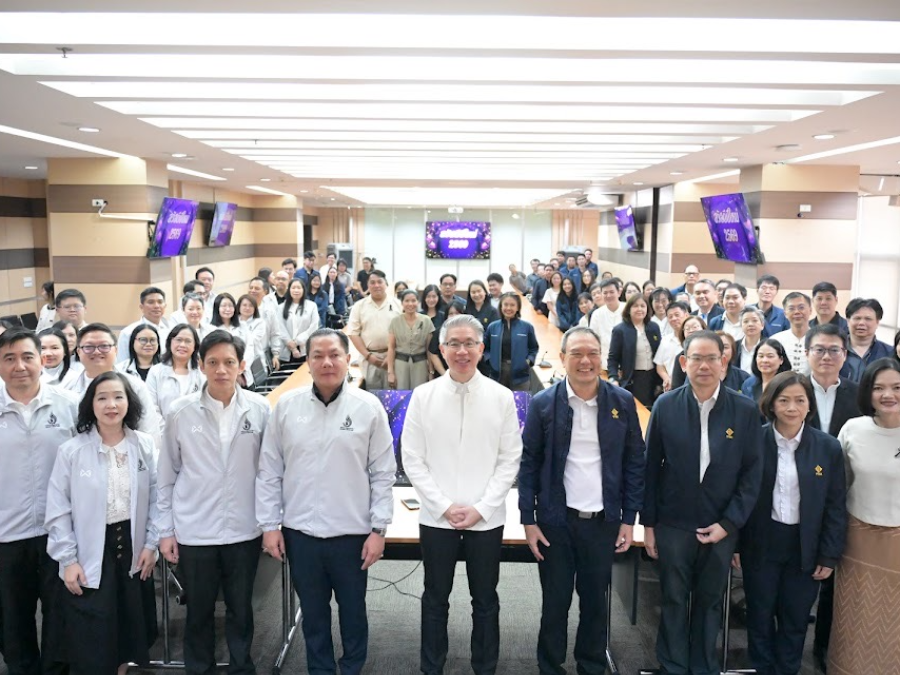 ผู้บริหารหน่วยงานสังกัด ก.อุตฯ พร้อมใจ สวัสดีปีใหม่ 2569 “ปลัดฯ ณัฐพล