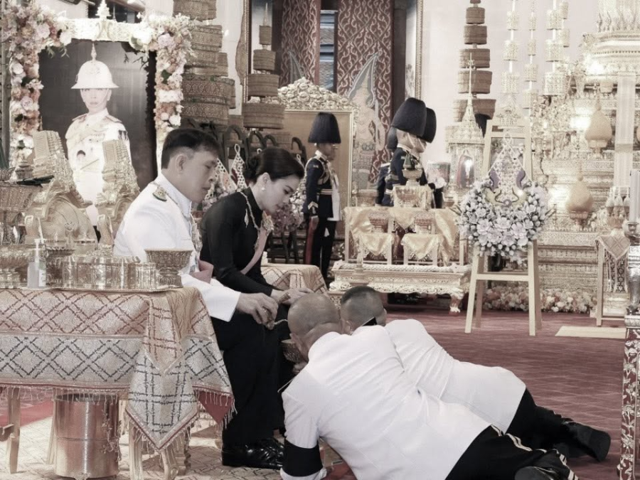 ปลัดฯ ณัฐพล เฝ้ารับเสด็จ ในหลวง - พระราชินี เสด็จฯ ทรงบำเพ็ญพระราชกุศลปัณรสมวาร (ครบ 15 วัน) พระราชทานพระศพ “พระองค์ภา
