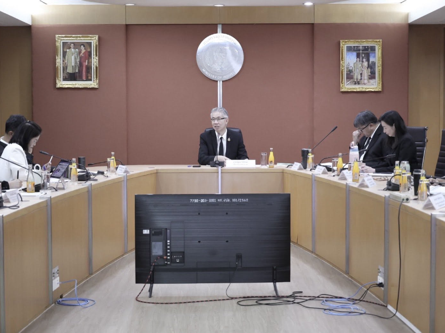 ปลัดฯ ณัฐพล ประชุมคณะกรรมการส่งเสริมและพัฒนาอุตสาหกรรมสีเขียว ครั้งที่ 1/2569
