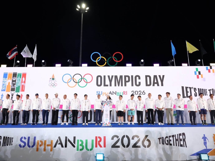 สุพรรณบุรี – วันที่ 28 มิถุนายน 2569 ณ สนามกีฬากลางจังหวัดสุพรรณบุรี มีการจัดกิจกรรมเดิน-วิ่ง ครั้งยิ่งใหญ่ 