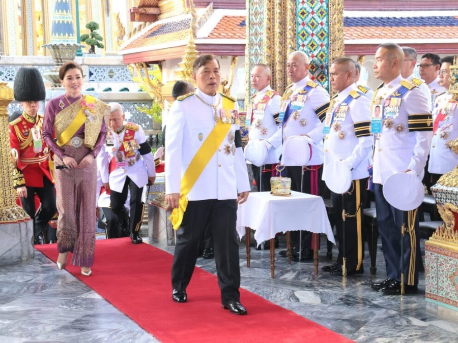 ปลัดฯ? ณัฐพล เฝ้ารับเสด็จ ในหลวง-พระราชินี เสด็จฯ ในการพระราชพิธีมหามงคลเฉลิมพระชนมพรรษา 4 รอบ 3 มิถุนายน 2569